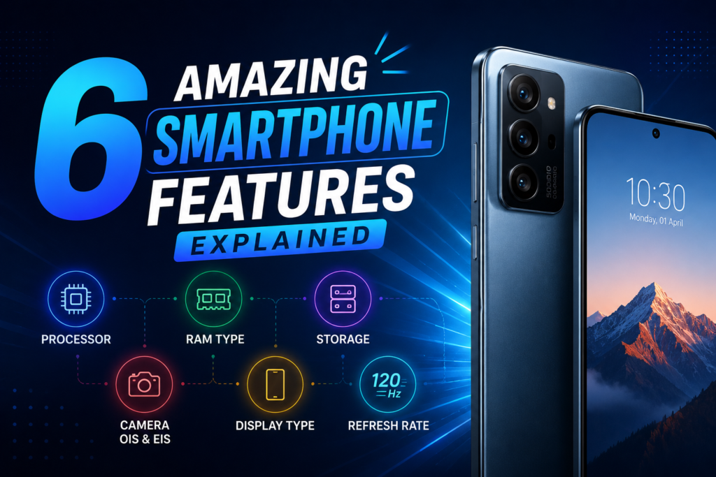 "6" Amazing Smartphone Features Explained: